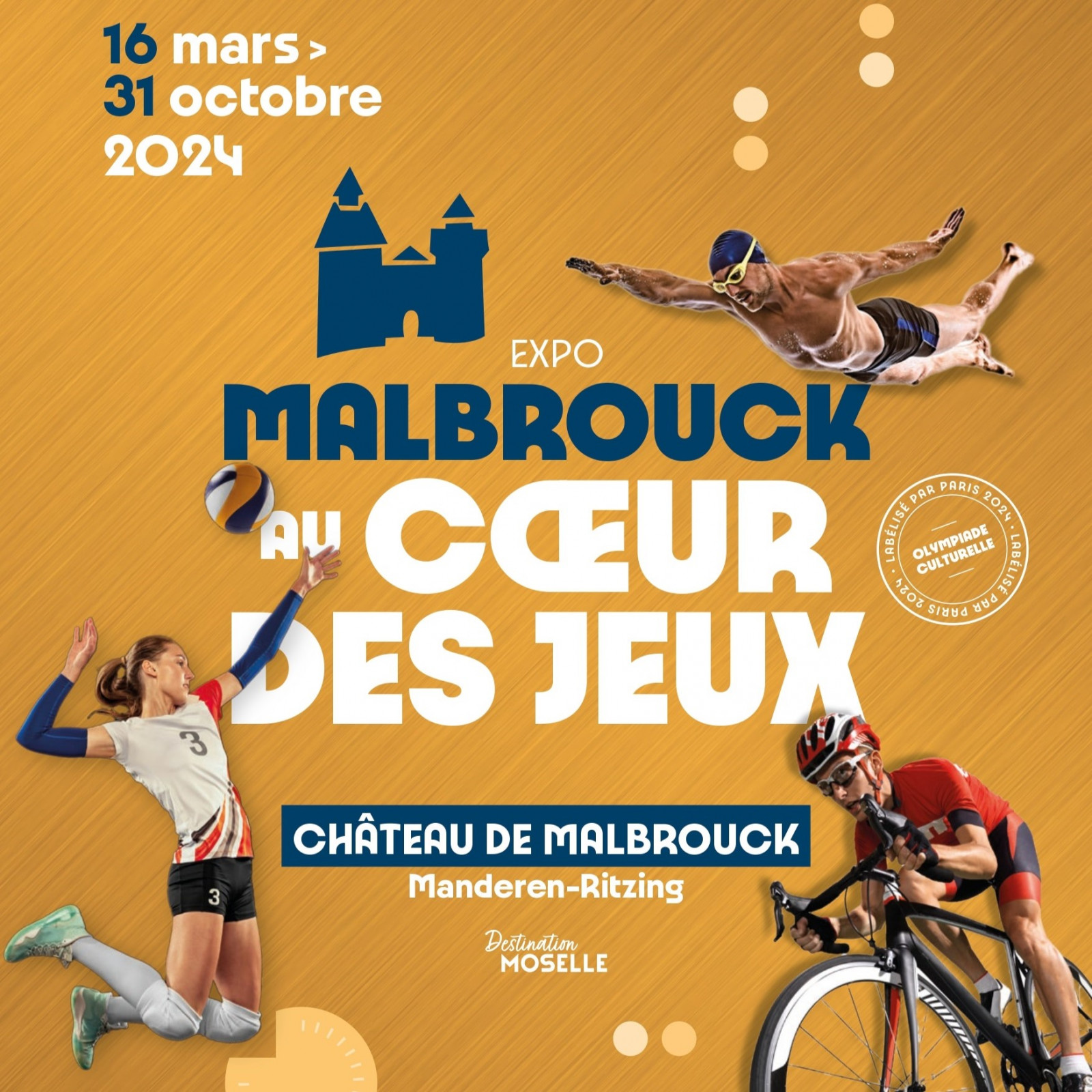 Expositon Au coeur des jeux à Malbrouck