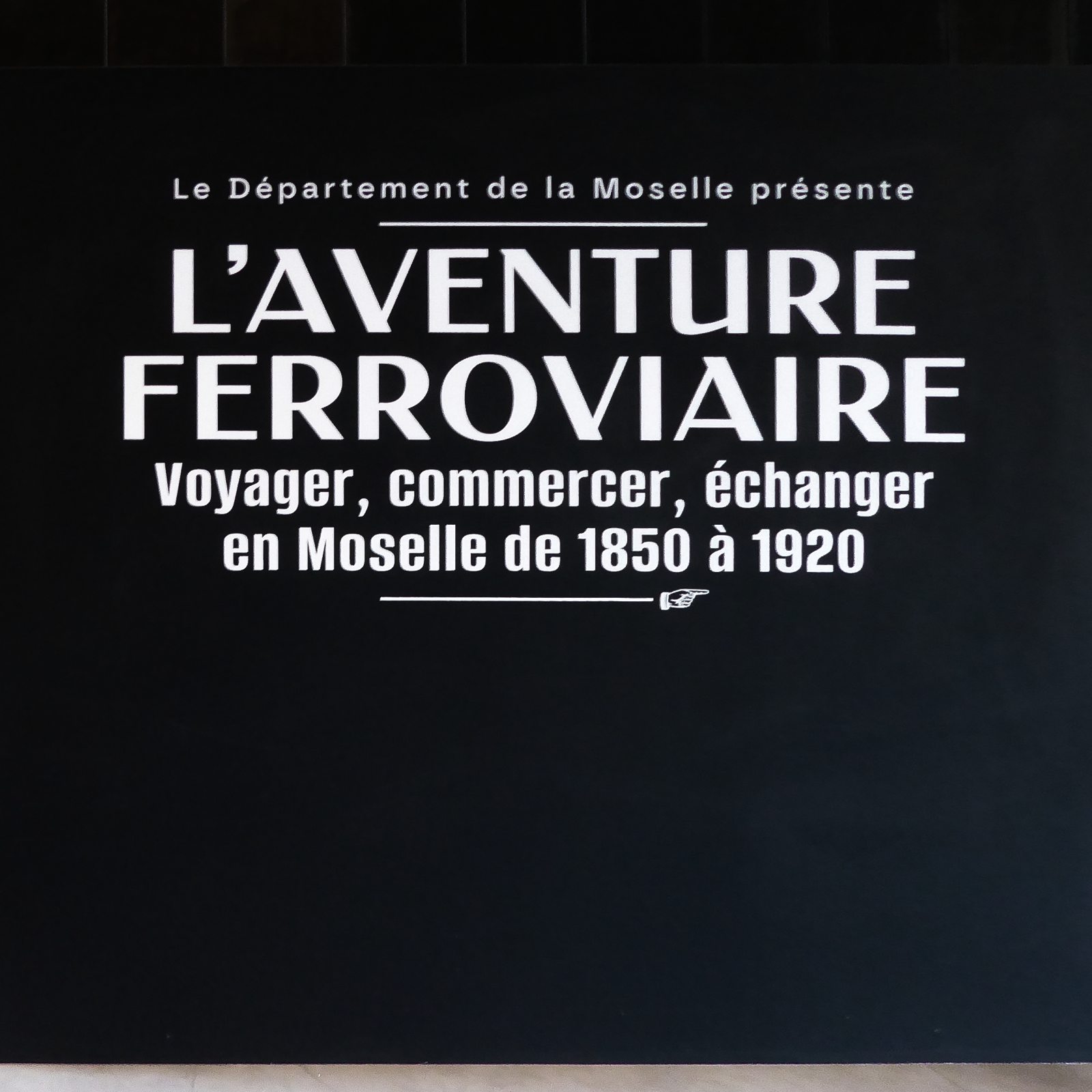 Exposition à Gravelotte : Aventure Ferroviaire