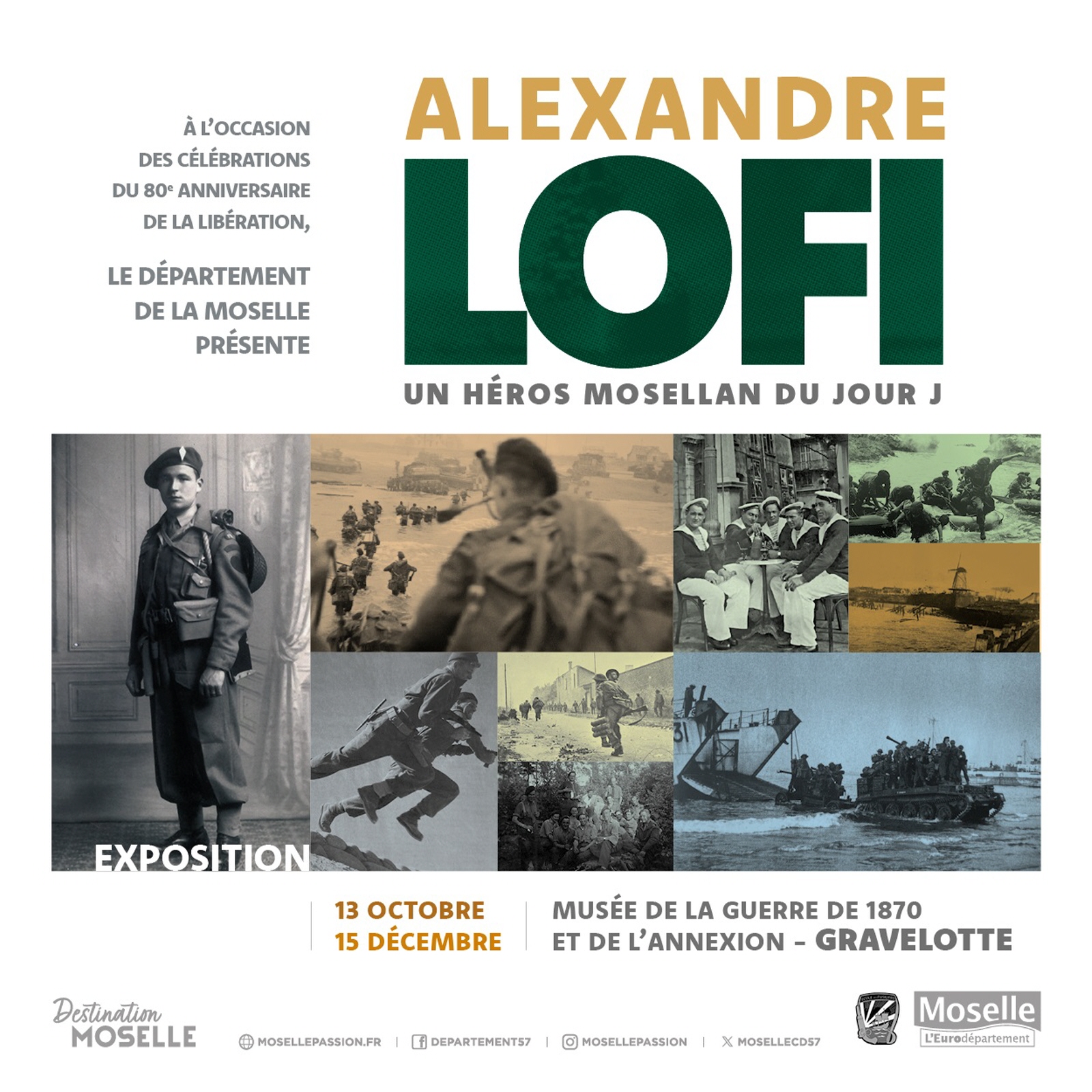 Exposition à Gravelotte : Alexandre Lofi, héros mosellan du jour J